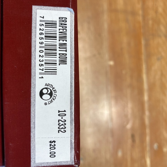 Arthur Court Grapevine Nut Bowl - Picture 5 of 5